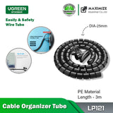 UGREEN LP121/CABLE ZIPPER (3M), Ugreen Protection Tube DIA 25mm 3m
