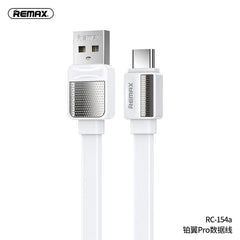 REMAX RC-154A PLATINUM PRO SERIES DATA CABLE FOR TYPE-C 1M 2.4A MAX ,Cable,Type C Cable for Andorid,USB Type C Cable,USB C Charger Cable,Type C Data Cable,Type C Charger Cable,Fast Charge Type C Cable,Quick Charge Type C Cable,the best USB C Cable