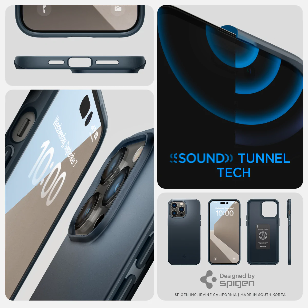 Spigen iPhone 14 Pro Max Thinfit Series-Metal Slate