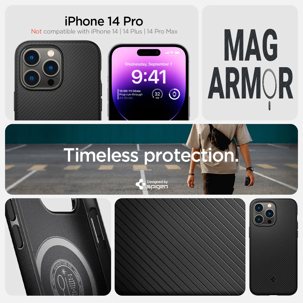 Spigen iPhone 14 Pro Mag Armor Series