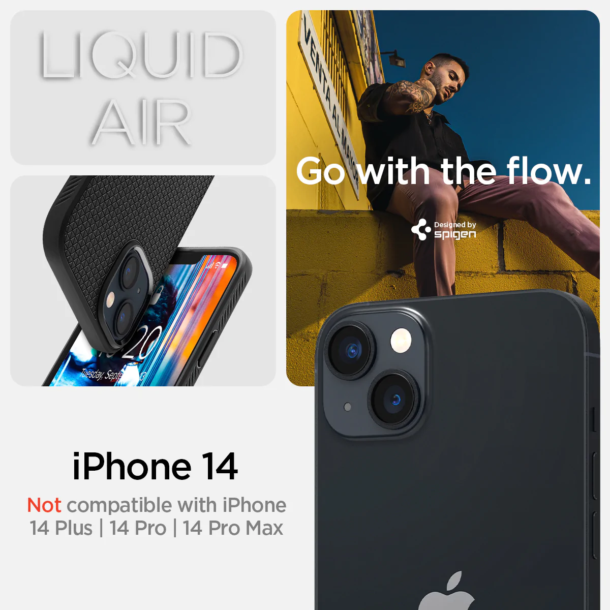Spigen iPhone 14 Liquid Air Series