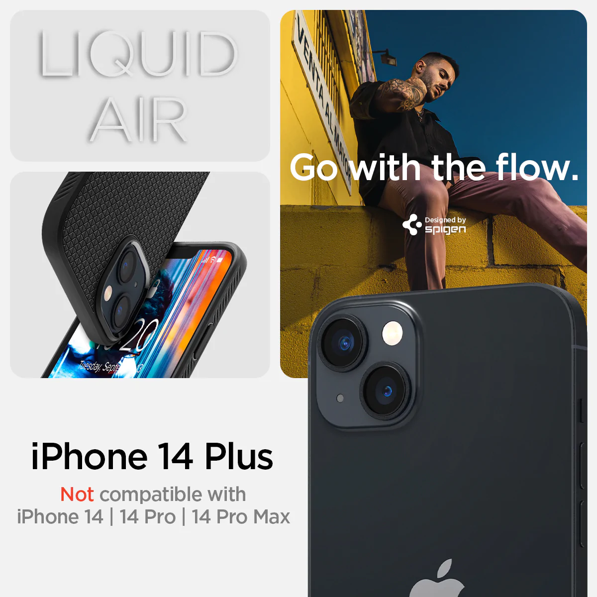 Spigen iPhone 14 Plus Liquid Air Series