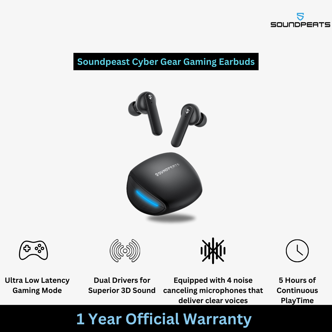 SoundPeats Gamer No.1 Bluetooth V5.0 True Wireless Earbuds