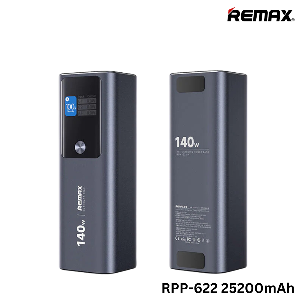 REMAX RPP-662 25200mAh Diba 140W + 22.5W Fast Charing Power Bank