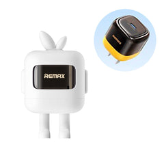 REMAX RP-U115 20W PD+QC 1C LITTLE MIGHTYMAN SERIES PUNK GAN CHARGER , FAST CHARGER