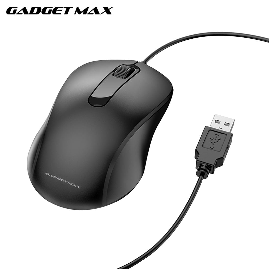 GADGET MAX GI04 BUSINESS WIRED MOUSE (1.5M CABLE LENGTH)
