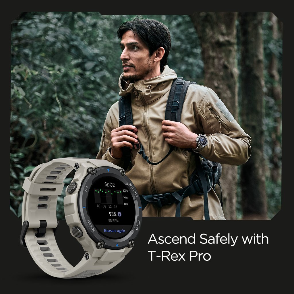AMAZFIT T-REX PRO Smartwatch-Grey