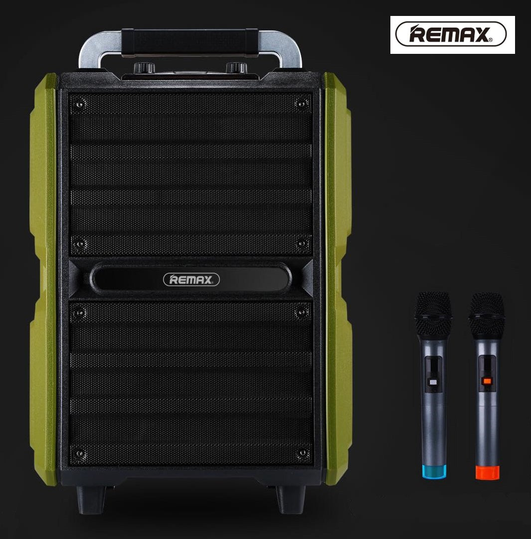 REMAX RB-X5 SONG K OUTDOOR PULL ROD BLUETOOTH, Speaker,Bluetooth Speaker,Wireless Speaker,Desktop Speaker, Portable Speaker,Mini Bluetooth Speaker,wireless speaker for Phone,Computer ,Music,Tablet,Bluetooth Speaker with SD Card,Flash Drive,Aux,RGB