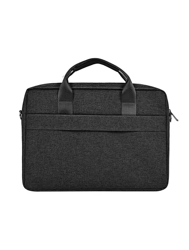 WIWU 15.6 MINIMALIST LAPTOP BAG PRO, Laptop Bag With Strap ,Laptop Hand Bag , Accessories Bag, Macbook Bag Black