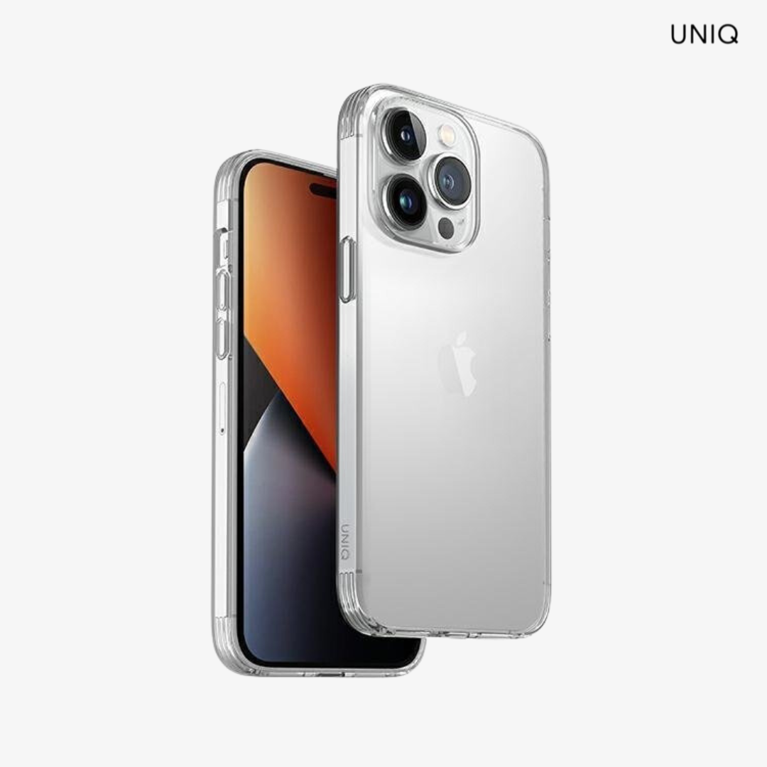 UNIQ iPhone 14 Pro Hybrid Air Fender Smoked Case