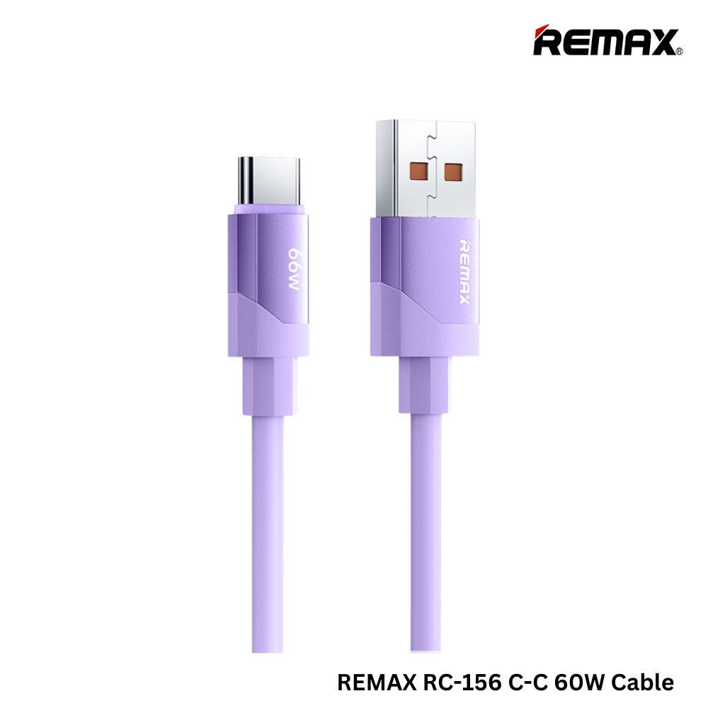 REMAX RC-C156 C-C Kyecha Series 60W Liquid Silicone Fast Charging Data Cable With Type-C to Type-C (1.2M)