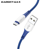 GADGET MAX GX06 MICRO 2.4A FAST CHARGING EXQUISITE & PRACTICAL DATA CABLE FOR MICRO (2.4A)(1M), Micro Cable, Charging Cable, Data Cable