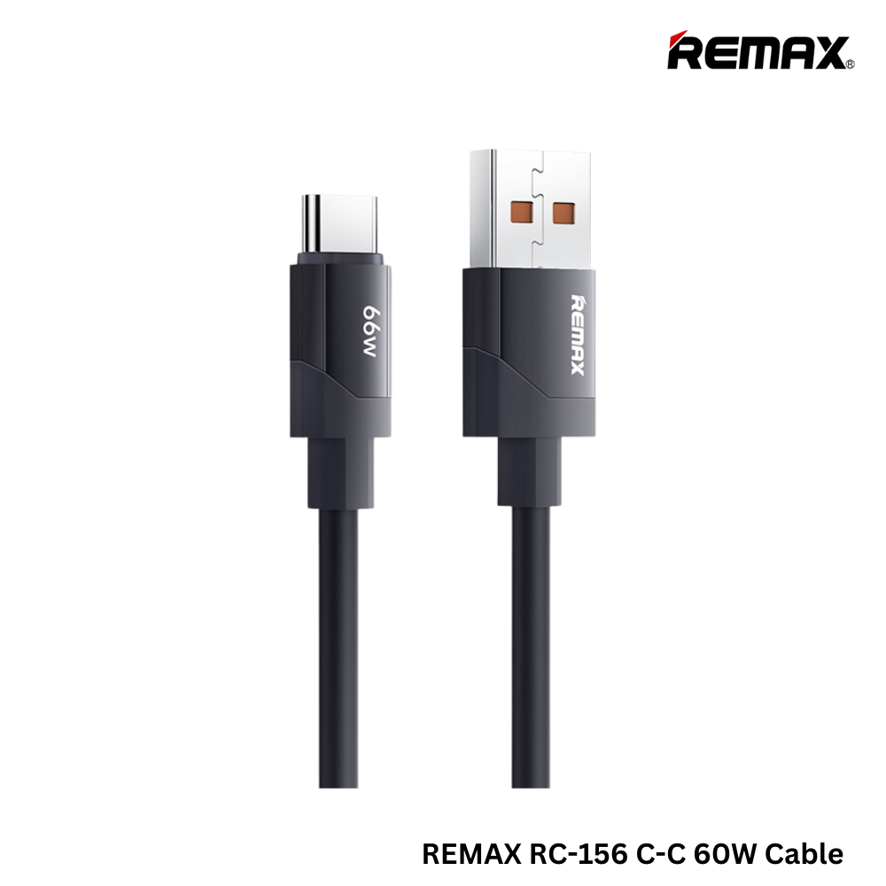 REMAX RC-C156 C-C Kyecha Series 60W Liquid Silicone Fast Charging Data Cable With Type-C to Type-C (1.2M)