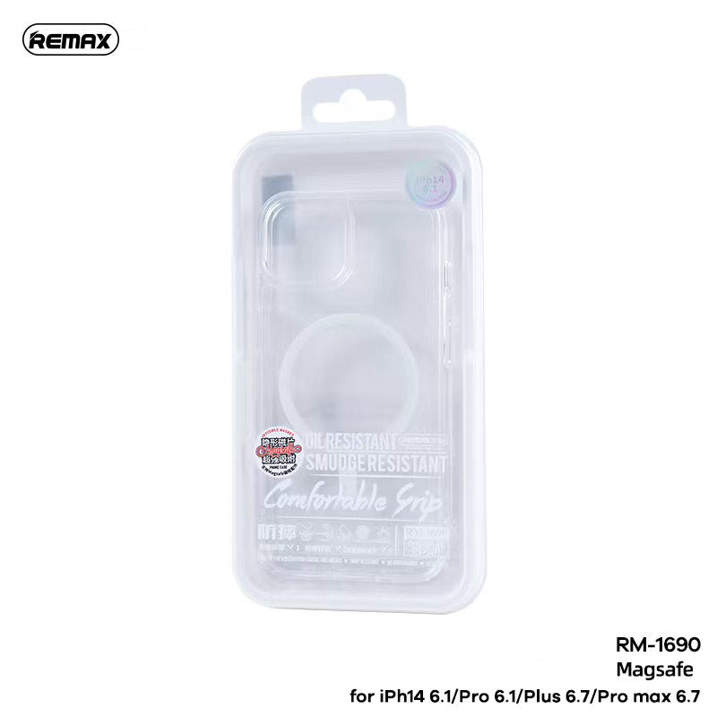 REMAX RM-1690 IPH 14 6.1 INCHES CRYSTAL SERIES MAGSAFE CASE FOR IPH 14 (6.1")/ IPH 14 PRO (6.1")/ IPH 14 PLUS (6.7")/ IPH 14 PRO MAX (6.7")