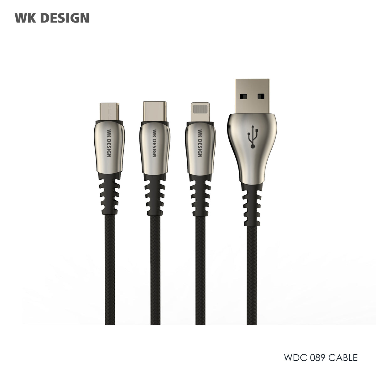 WK MAGOS DATA CABLE FOR MICRO (WDC-089M) , Cable , Micro Cable , Micro Charging Cable , Micro USB Cable , Android charging cable , USB Charging Cable , Data cable for Samsung , Huawei , Xiaomi , Fast Charging Cable , Quick Charge Cable