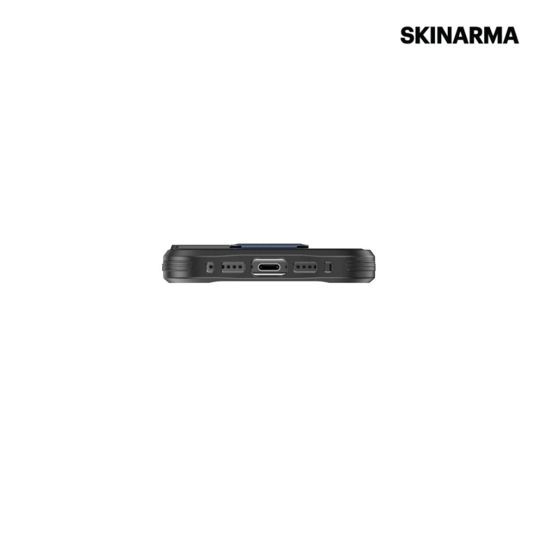 Skinarma iPhone 15 Pro Max Slate (Grip-Stand) Case