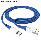 GADGET MAX GX06 TYPE-C  2.4A FAST CHARGING EXQUISITE & PRACTICAL DATA CABLE FOR TYPE-C (2.4A)(1M), Type-C Cable, Charging Cable