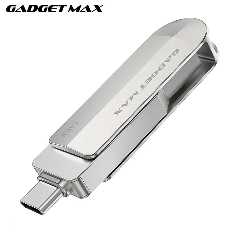 GADGET MAX GH04 (64GB) 2 IN 1 FLASH DRIVE HIGH SPEED USB3.0