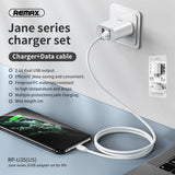 REMAX- RP-U35(IPH) JANE SERIES 2.1A DUAL USB CHARGER SET RP-U35I,USB Phone Charger,Smart Phone Charger,Andriod Phone Charger , Muti port usb charger,quick charger,fast charger,the best usb phone charger,wall charger,Portable Charger