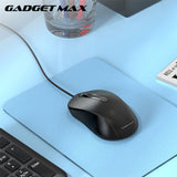 GADGET MAX GI04 BUSINESS WIRED MOUSE (1.5M CABLE LENGTH), Wired Mouse for PC, Mouse for Laptop