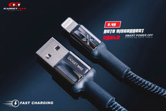 GADGET MAX AUTO DISCONNECT CABLE 2.4A IPHONE CABLE