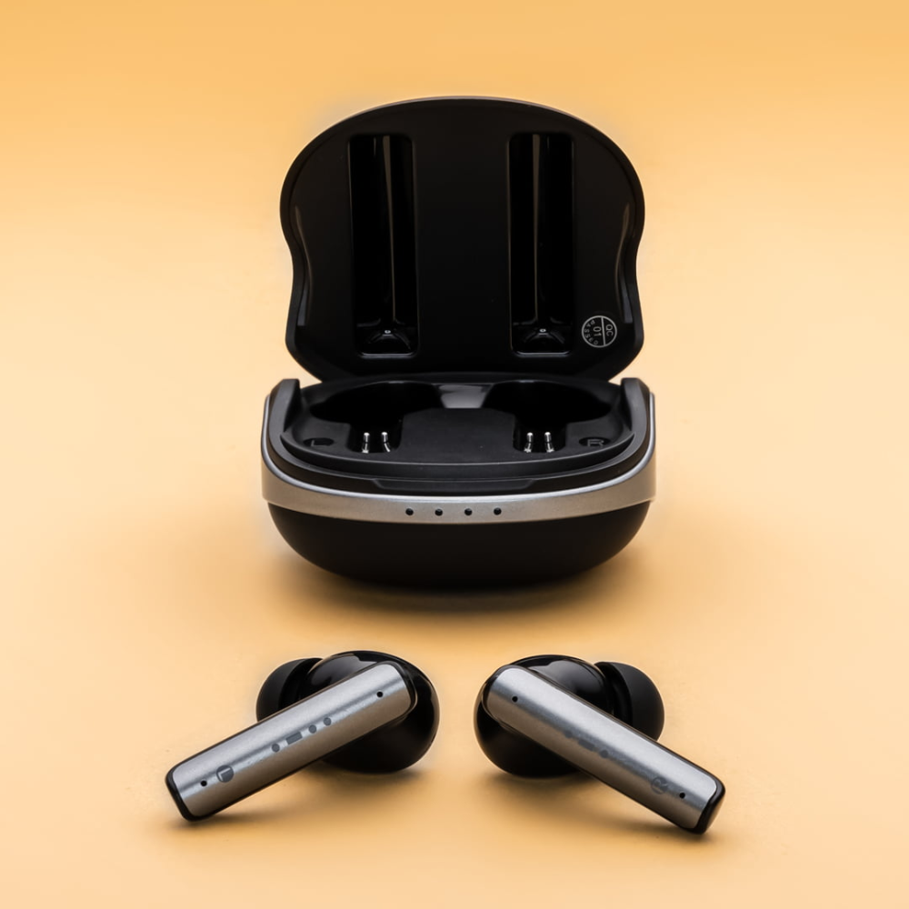 REMAX COZYPODS W8N Vansiang Series ANC+ENC Earbuds For Music & Call(Black)