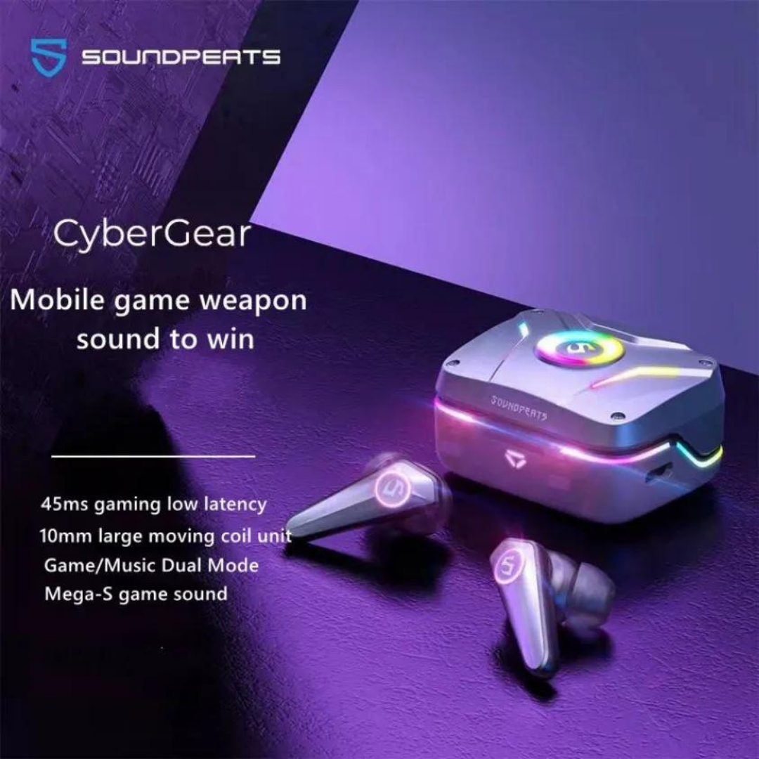SoundPeats Cyber Gear Bluetooth V5.2 True Wireless Earbuds