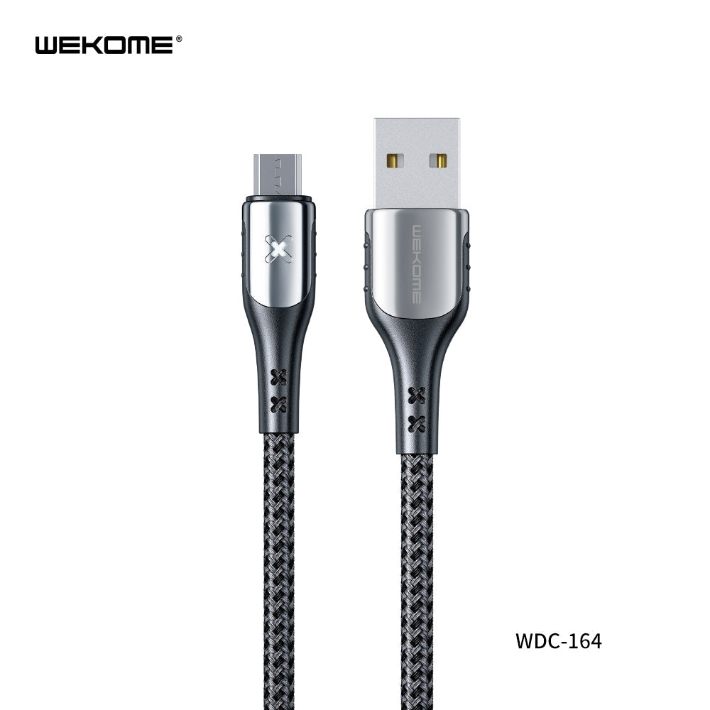 WK (WDC-164M) GOLDEN SERIES 6A SAKIN MICRO CABLE (1M)(6A)m Micro Cable, Charging Cable