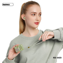 REMAX RB-M59 YOSEN SERIES PORTABLE WIRELESS SPEAKER (2 IN 1), Bluetooth Speaker, Portable Speaker, Wireless Speaker
