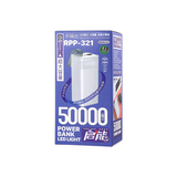 REMAX RPP-321 50000MAH CHINEN SERIES PD 20W+QC 22.5W FAST CHARGING POWER BANK WITH LED LIGHT