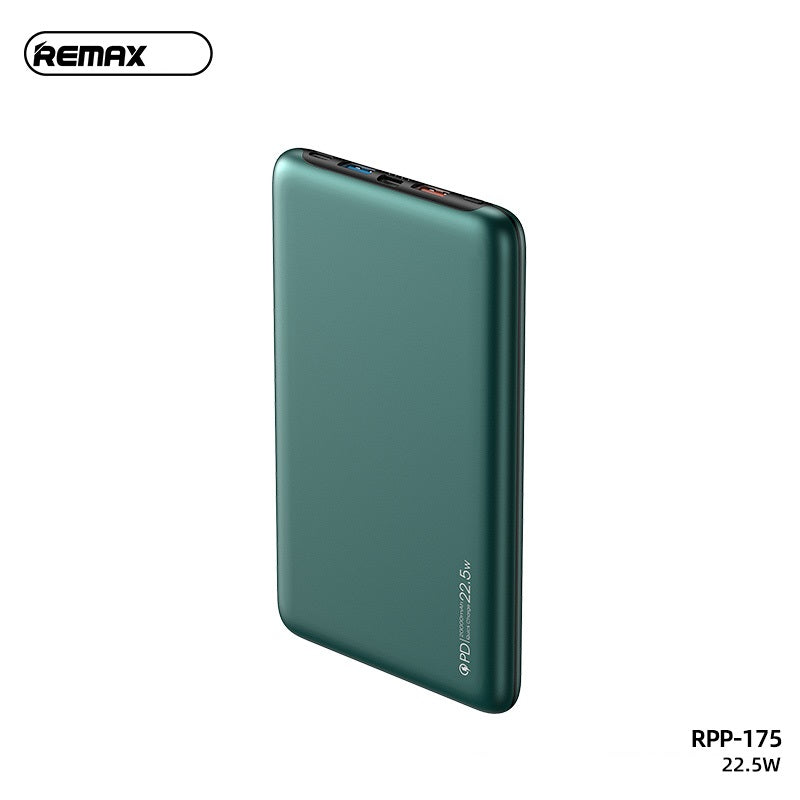 Remax RPP-175 20000mAh 20W PD + 22.5W QC ARK Series Multi-Compatible Power Bank - Green