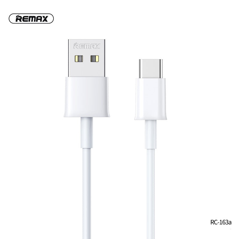 REMAX RC-163A FAST CHARGING PRO SERIES DATA CABLE FOR TYPE-C (1M) ,Cable,Type C Cable for Andorid,USB Type C Cable,USB C Charger Cable,Type C Data Cable,Type C Charger Cable,Fast Charge Type C Cable,Quick Charge Type C Cable,the best USB C Cable