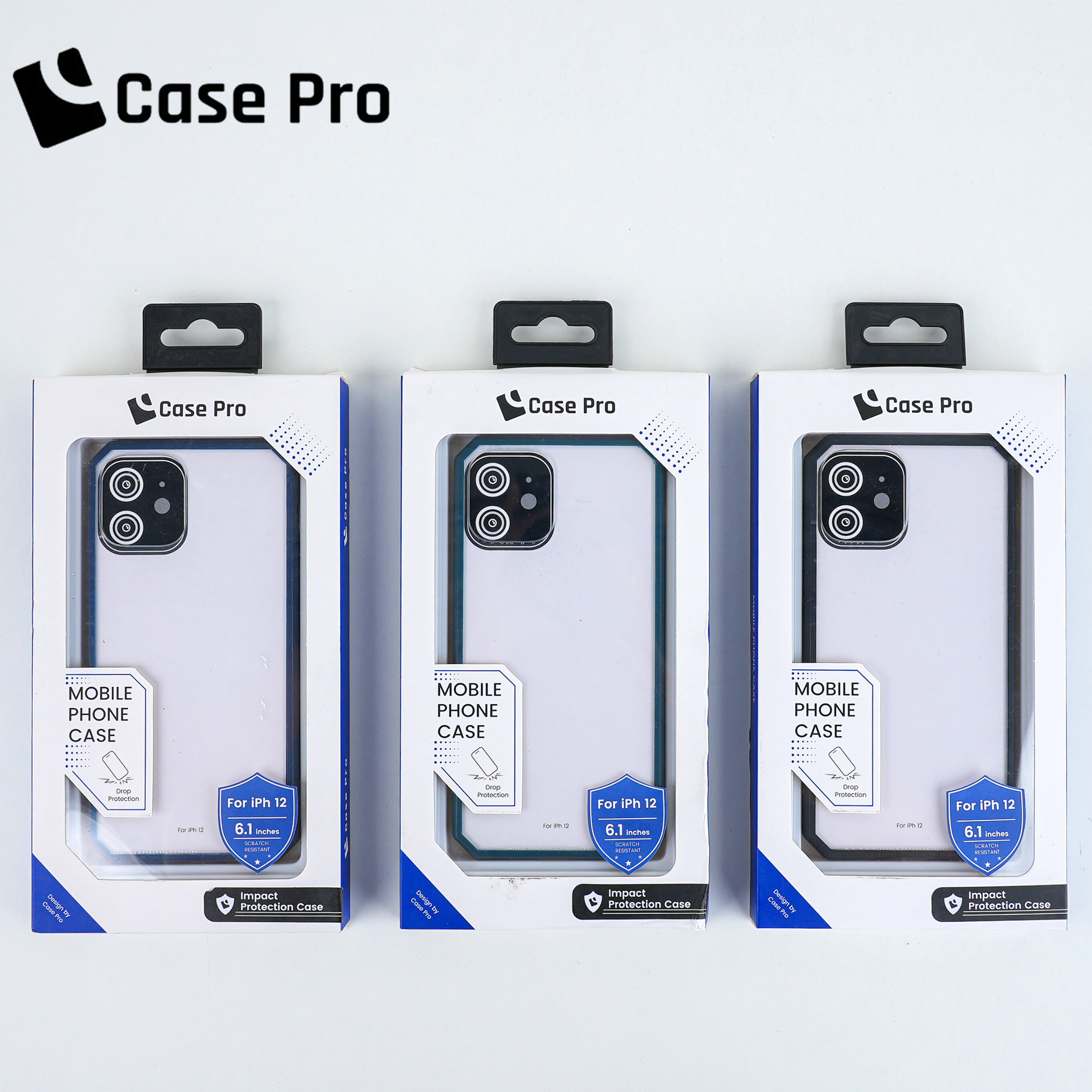 CASE PRO IMPACT PROTECTION CASE FOR IPH 12 (6.1")