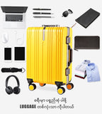 REMAX LIFE -RL-SCO1 JOURNEY SERIES 20 INCH ALUMIN FRAME LUGGAGE,Aluminum Frame Suitcas,Travel Luggage Suitcase,4 Wheel Luggage,Extra Large Hard Suitcase,Carry-On Suitcase,Swiss Gear Luggage,Backpack Suitcase,Primark Luggage Suitcases,Trolley Suitcase