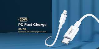 REMAX RC-175I MARLIK SERIES 20W PD FAST-CHARGING DATA CABLE TYPE-C TO LIGHTNING