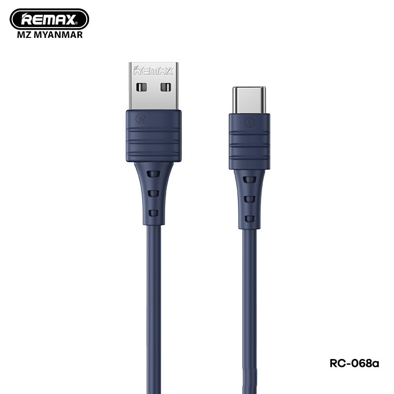 REMAX RC-068A (5A) ZERON SERIES FAST CHARGING DATA CABLE FOR TYPE-C (1M), Type-C Cable, Fast Charge, Fast Charging Cable, Data Cable