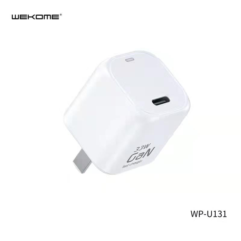 WEKOME WP-U131 GAN SERIES 33W PD MINI CHARGER ONLY (CN) (33W), GAN Charger, PD Charger, MINI Charger, 33 W Charger