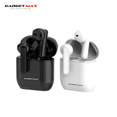 GADGET MAX GM-01 TWS BLUETOOTH EARBUDS, Bluetooth Earbuds, Wireless Earbuds, Bluetooth V5.0 Earbuds-Black