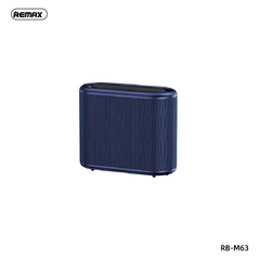 REMAX RB-M63 COOSA SERIES PORTABLE WATERPROOF WIRELESS SPEAKER , Portable Speaker-Blue