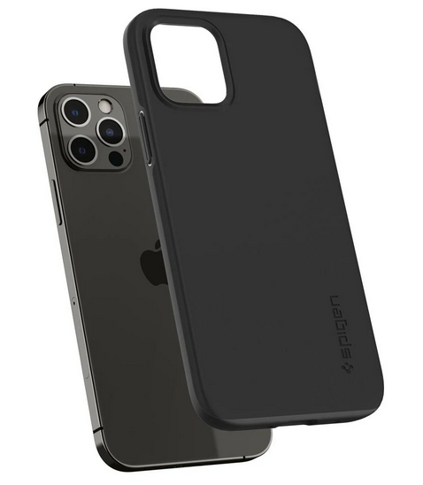 Spigen iPhone 12 Pro Thinfit Series-Black