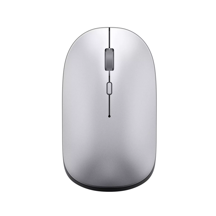WIWU WM104 WIMICE DUAL WIRELESS DUAL-MODE MOUSE (2.4G & BLUETOOTH), 2.4G Bluetooth Wireless Mouse for Tablet PC Laptop Accessories Micro USB Rechargeable Office Gaming Mouse 2022