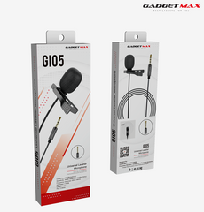 GADGET MAX GI05 UNIVERSAL LAVALIER MICROPHONE (3.5MM)(1.5M), Microphone, 3.5mm Microphone