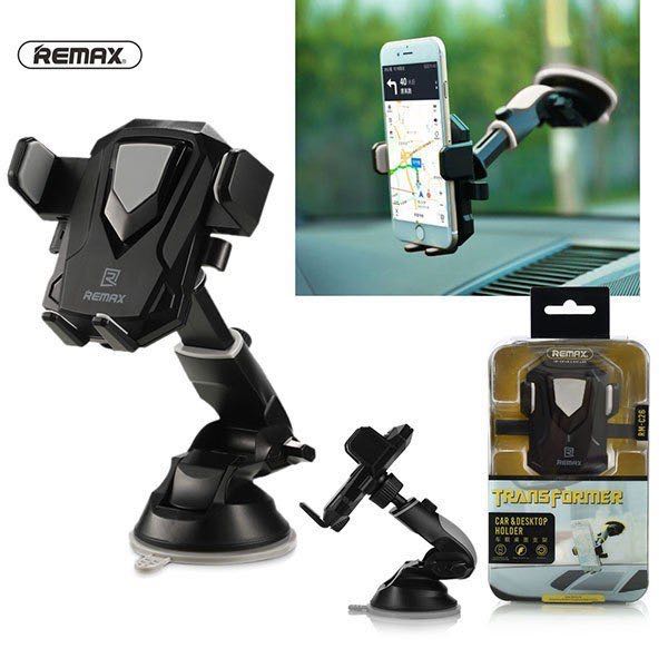 REMAX RM-C26 Transnsformer Car Holder Mobile Phone Stand Holder, Lazy,phone holder stand,Adjustable Phone Holder ,Tablet Universal Mobile Phone Holder Holder for iphone 11.iphone 12, xiaomi , android,all in one & Tablet Stand