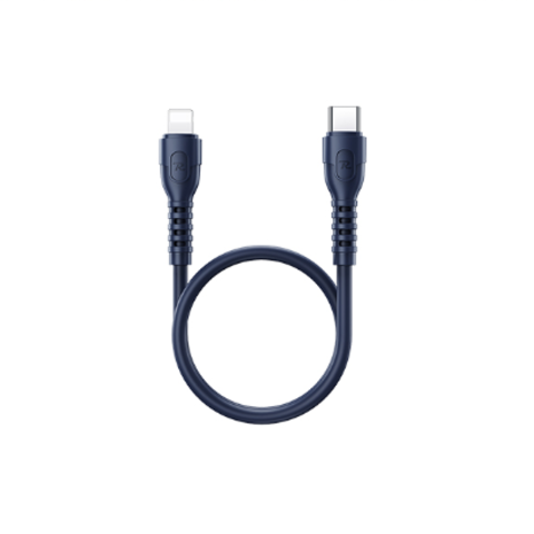 REMAX RC-C022 C-L LEDY SERIES PD 20W FAST CHARGING DATA CABLE TYPE-C TO IPH (0.3M), 20W PD Cable, Type-C to iPhone Cable
