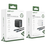 ACEFAST A19 65W GAN MULTI-FUNCTION HUB CHARGER SET, 65W Charger, GAN Charger Set, Charger Hub