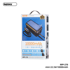 Remax RPP-278 10000mAh 20W PD + 22.5W QC Glory Mini Series Power Bank - Blue