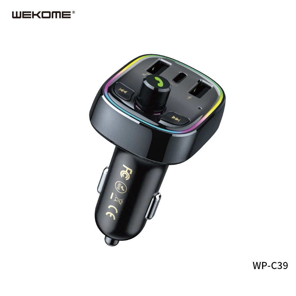 WEKOMOE WP-C39 GLAMOROUS WIRELESS CAR CHARGER AND MP3
