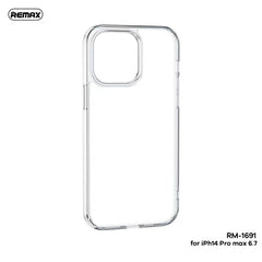 REMAX RM-1691 IPH 14 6.1 INCHES JILTON SERIES CLEAR ANTI-DROP PHONE CASE FOR IPH 14 (6.1")/ IPH 14 PRO (6.1")/ IPH 14 PLUS (6.7")/ IPH 14 PRO MAX (6.7")