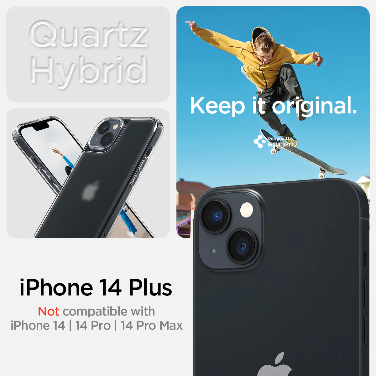 Spigen iPhone 14 Plus Quartz Hybrid Series