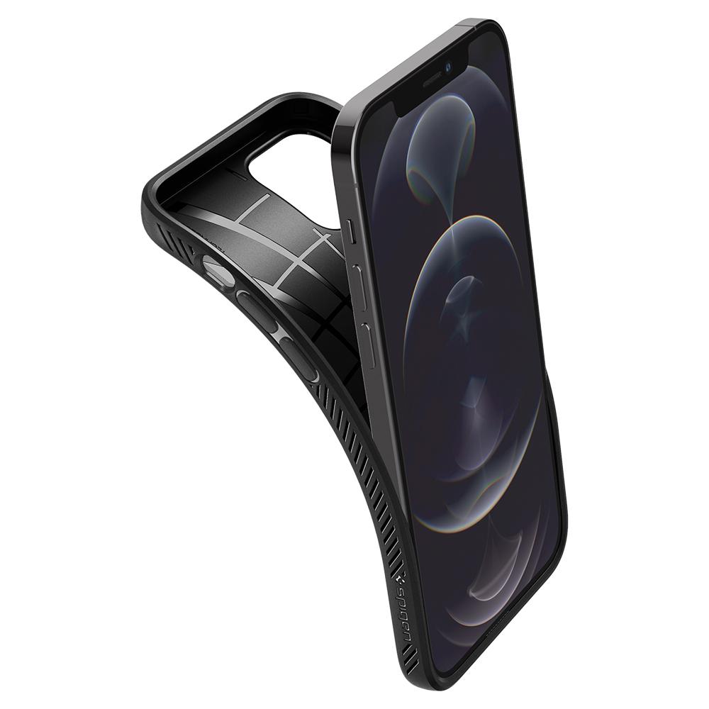 Spigen iPhone 12 Pro Liquid Air Series Matte Black
